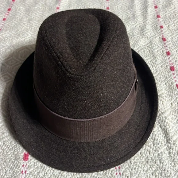 Stetson Dark Brown Fedora Hat - Picture 4 of 7